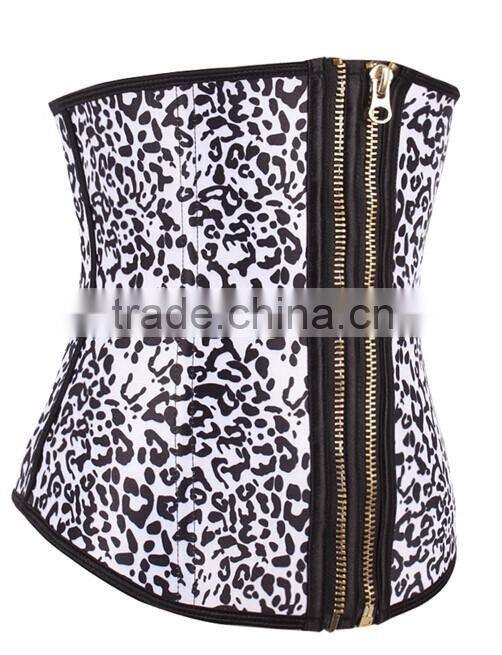 Trainer Boyshorts women's body shaper shaperwear Zebra Print waist trainer latex