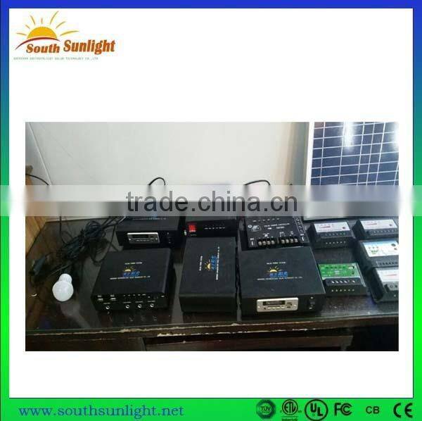 New design 10W 20W multimedia portable solar lithium power generation system made in China