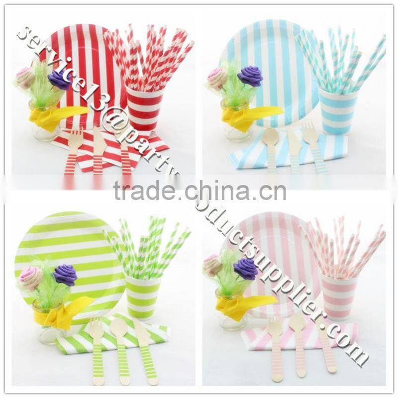 Party Supplies Wooden Fork and Spoon