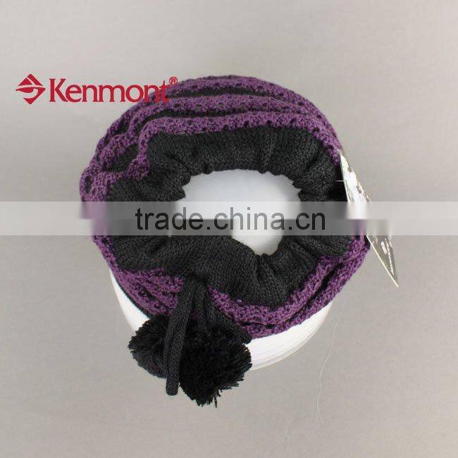 fashion lady's knitted wool cap