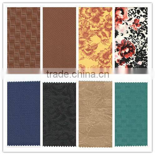 Printed PVC Upholstery Leather,Bag leather,etc