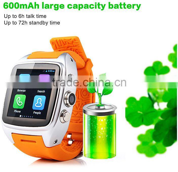 Factory Price Fashion CDMA watch phones with wifi Auto Focus GPRS Bluetooth GPS Navigation