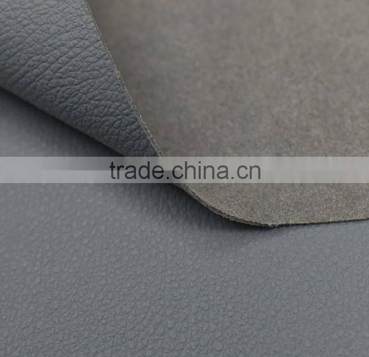 High quality with 2.0 mm thickness micro fiber pu leather for shoes