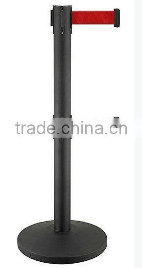 Retractable Belt Stanchion with A4 Advertising Board