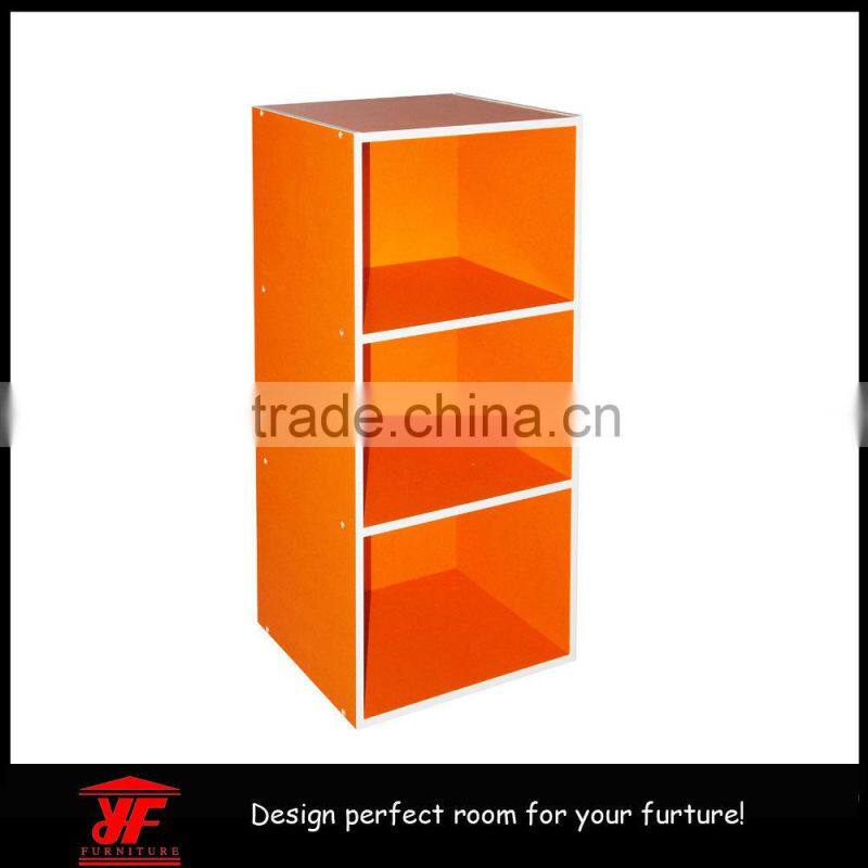 High quality unique modern living room wooden furniture display rack