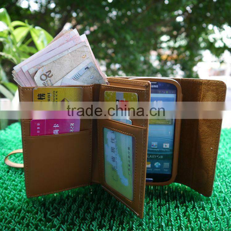Fashion Korean Style Mobile Phone Leather Case for Men HOT SELL
