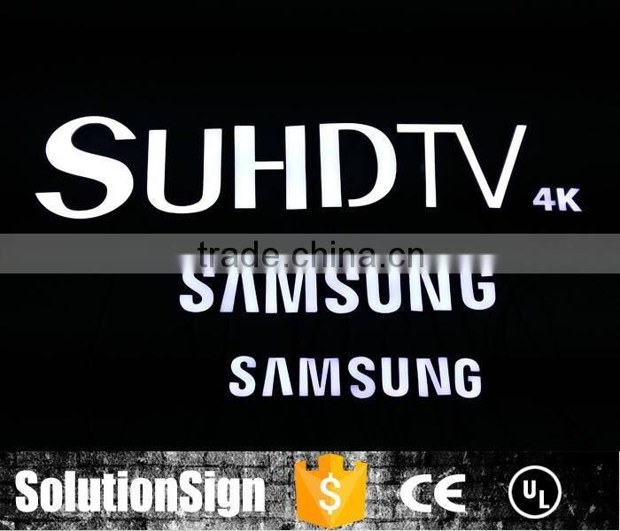 Illuminated LED Channel Bfacelit Logo Letter Sign