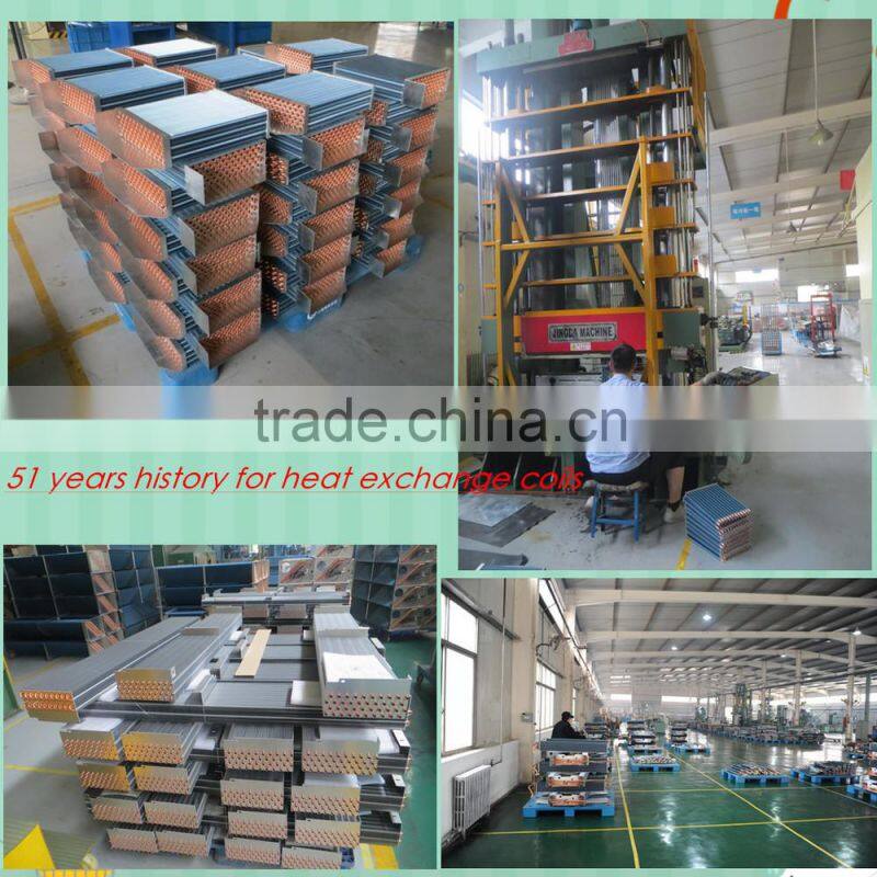 Copper tube heat exchange coil/core for refrigeration unit, air conditioner, cold room