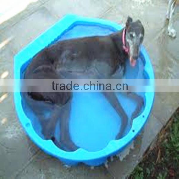 Custom abs anti slip large Plastic dog swimming pool