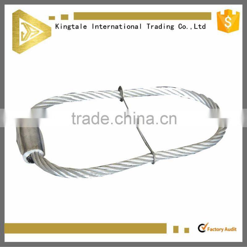 Stainless Steel wire rope sling price for AISI304 and AISI316