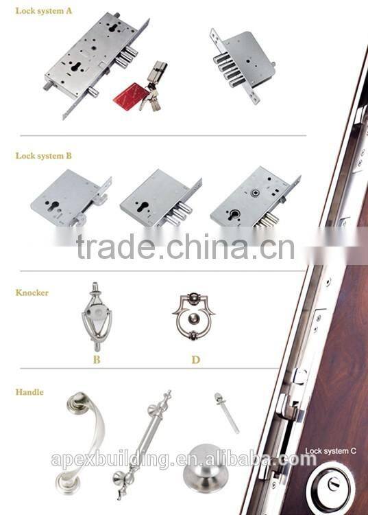 armored door turkey with good quality armored door frame