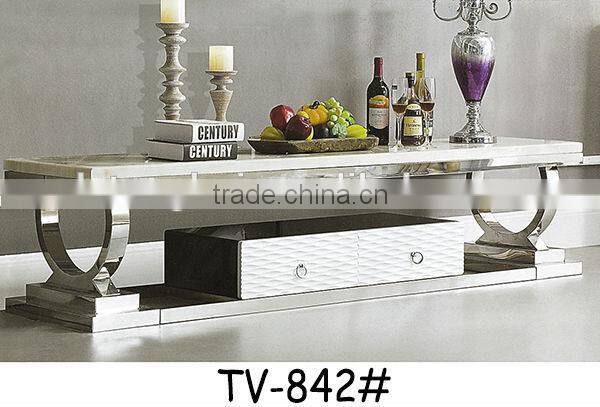 Living room furniture luxury granite top TV stand TV-842#
