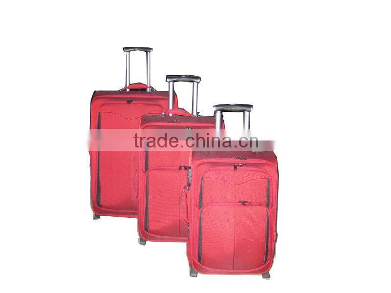 Cheap designer colorful Travel business Carry-on Red EVA luggage