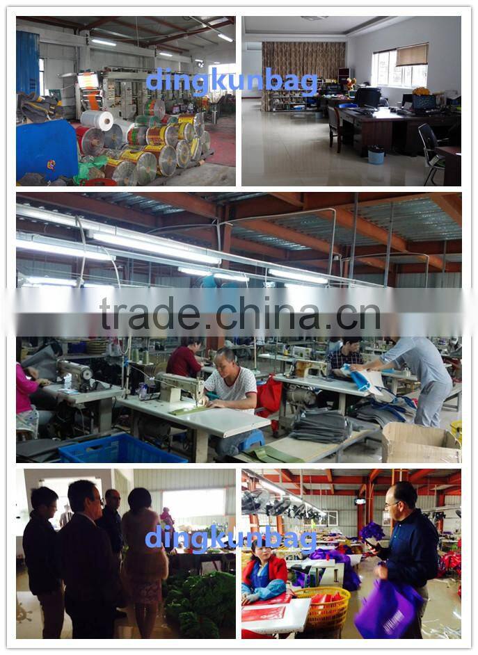 2015 promotional bright color non woven cosmetic bag