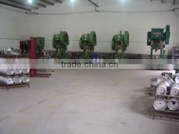 10 X 5" 4X144/156 Dual Bolt Pattern Rolled Lip Aluminum Wheels