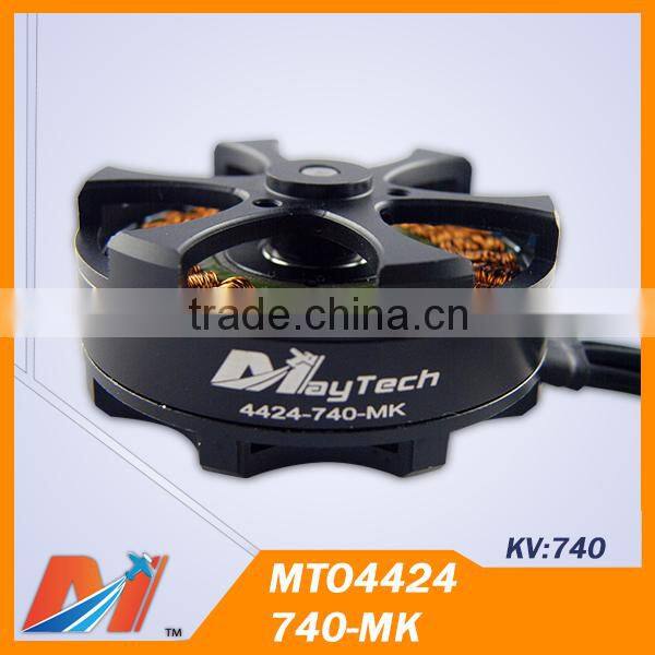 Maytech high-grade magnets 4424 740KV bldc outrunner motor for hexacopter drone