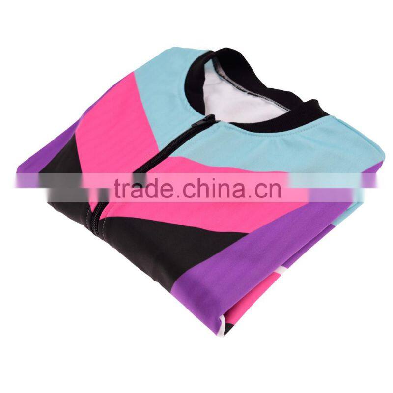 wholesale t shirt polyester custom printed sport jacket with high quality