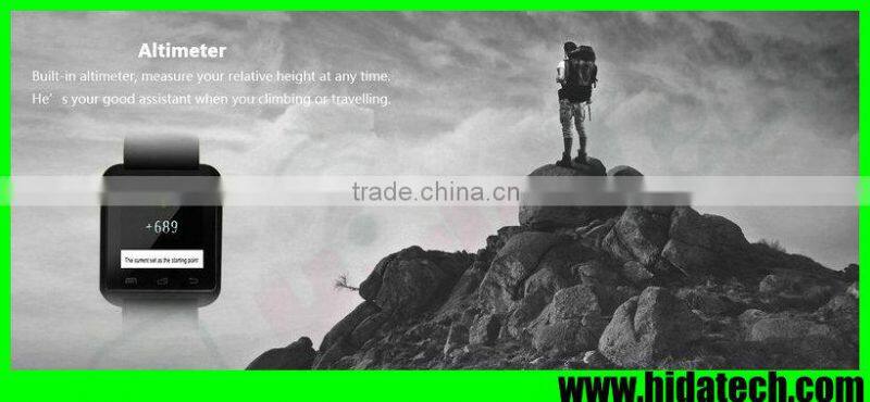 2015 Latest touch screen smart bluetooth watch for smart phone