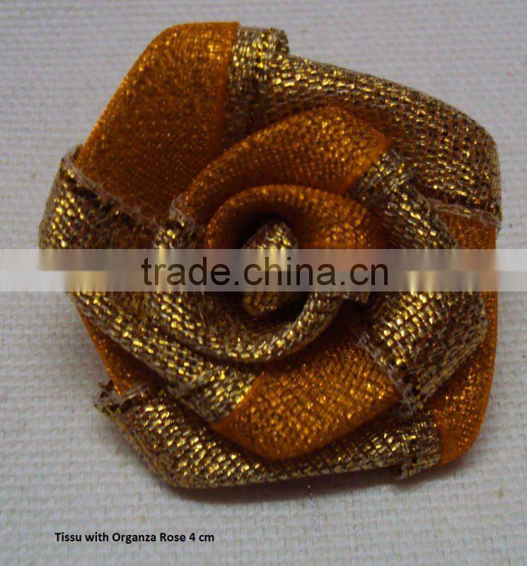 Handemade tissue rose flower
