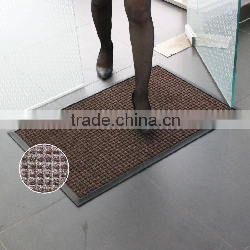 Professional Carpeted Pvc Floor Mat with or without Gripper