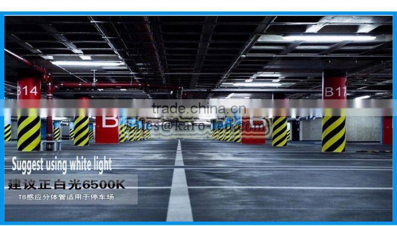 36w 40 w wt 2.4m 8ft watt double both end wiring 180lm/w 200lm/w LED T8 tube lights 4ft 8ft PIR