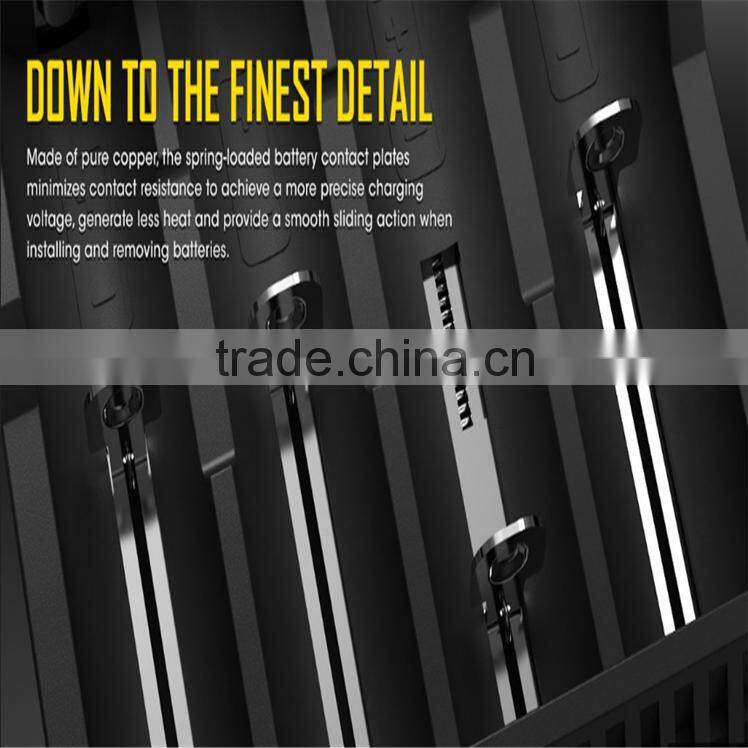 2016 Hot sale NitecoreD4 Nitecore Charger Wholesale Intellicharger I2 I4 D2 D4 Charger