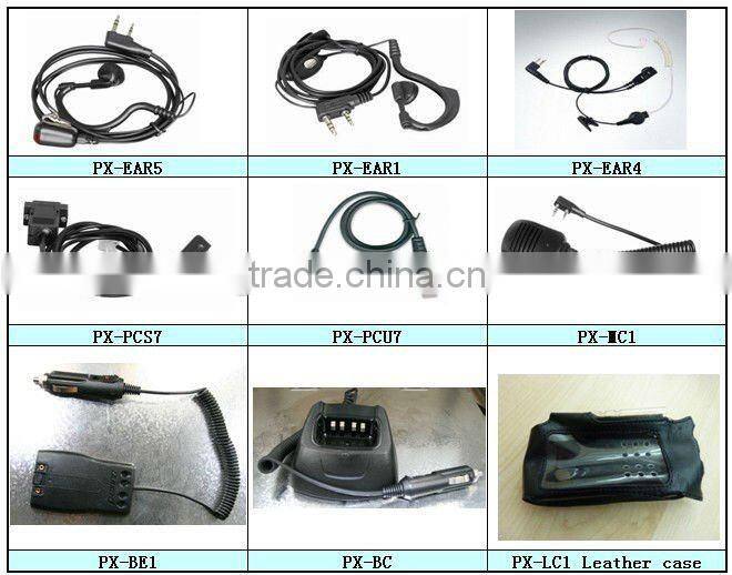 earphone for two way radio PX-2R/A6