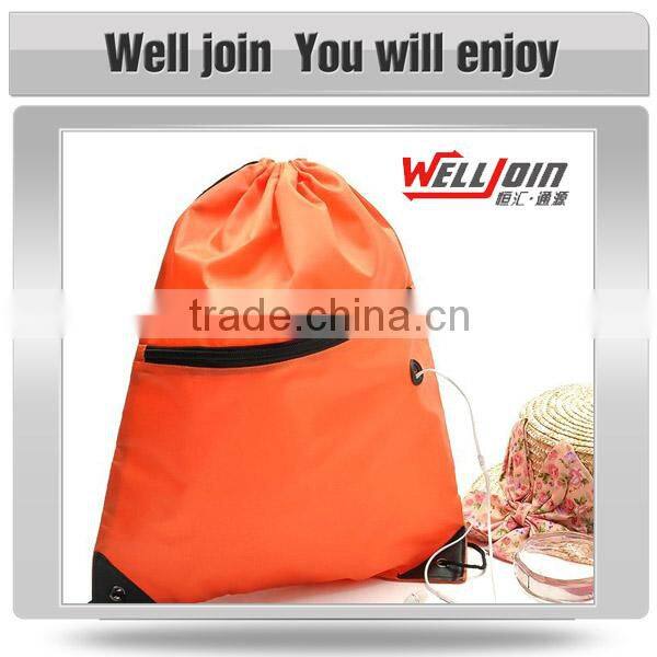 Proper price custom printed drawstring bags