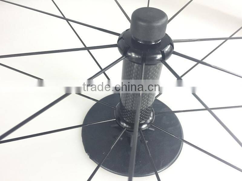 OEM Ultra light chinese carbon clincher wheelset 50mm 700c road bike clincher wheels with powerway R36 hub in T800 carbon fiber