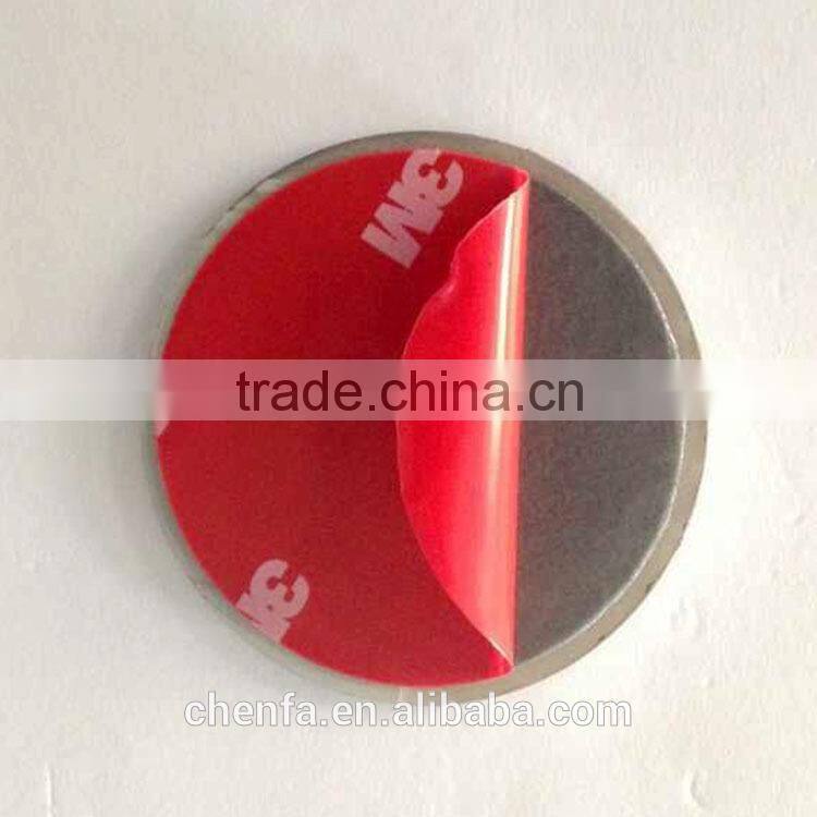 Promotional adhesive round acrylic custom badge