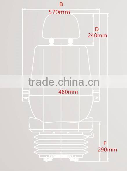 Boat Seats,Console Desk Seat,Truck Seat in Truck Body Parts,HSJ-3