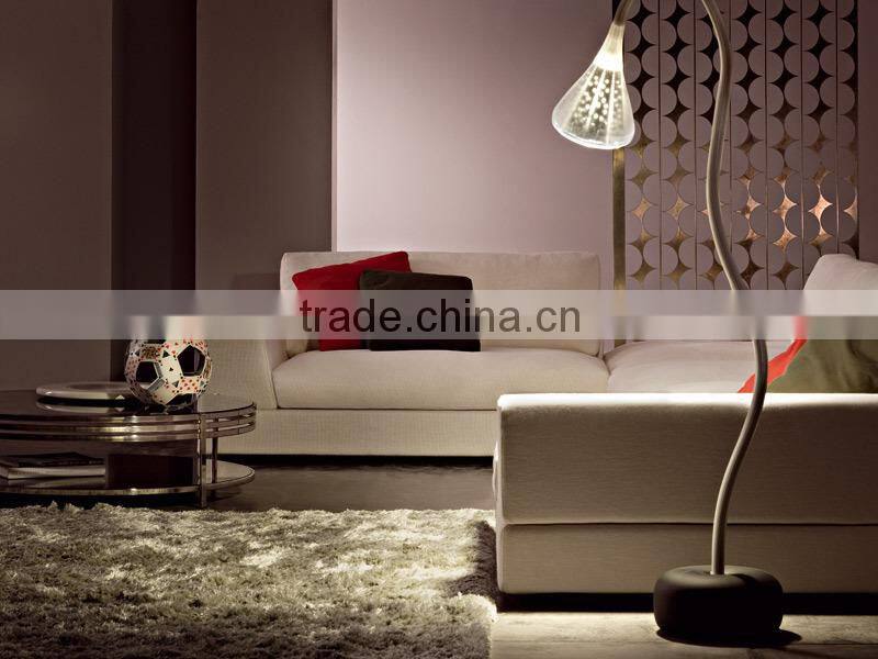 2 layer glass coffee table, round coffee table, Ula coffee table CT-012