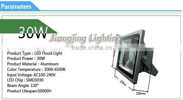 wholesale price ip65 outdoor 30W rohs led flood light