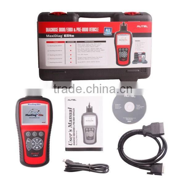2014 Top-Rated Autel Maxidiag Elite MD702 With Data Stream Function for 4 System Update Internet Professional Code Scanner