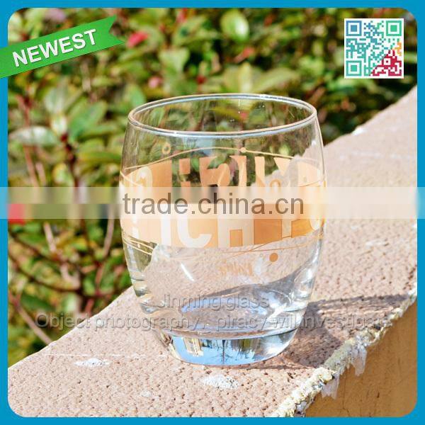 2015 hot sale high quality vodka cup famous style vodka glass