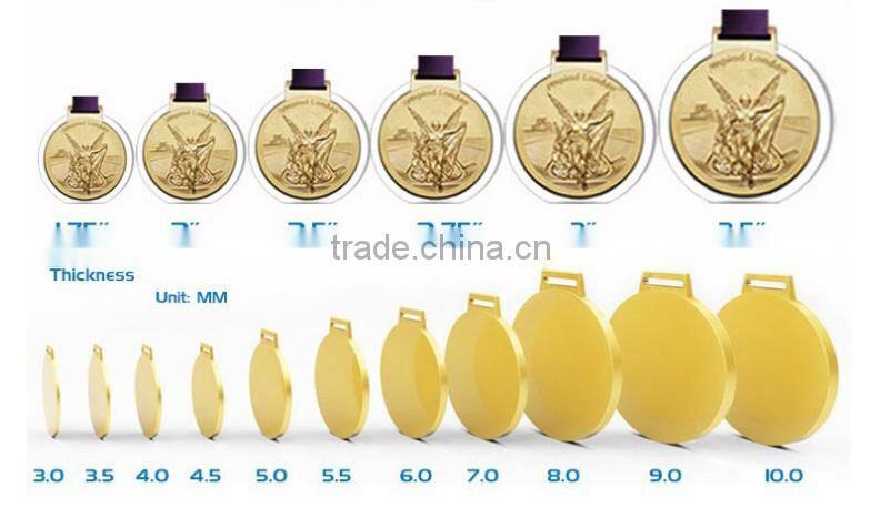 2016l Oneok High quality gold silver bronze production metal award medal