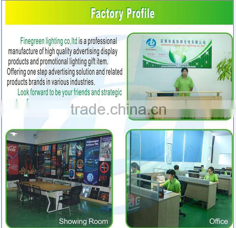 wireless sound activated el flashing t shirt with velcro