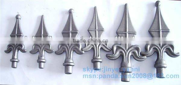 manufacturer hot sale wrought iron spearhead