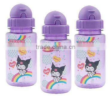 Children/kids' plastic water bottle with BPA free