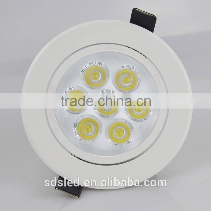 LED Ceiling light ceiling light led aluminum white high power round 7w ceiling light 2700k-6500k