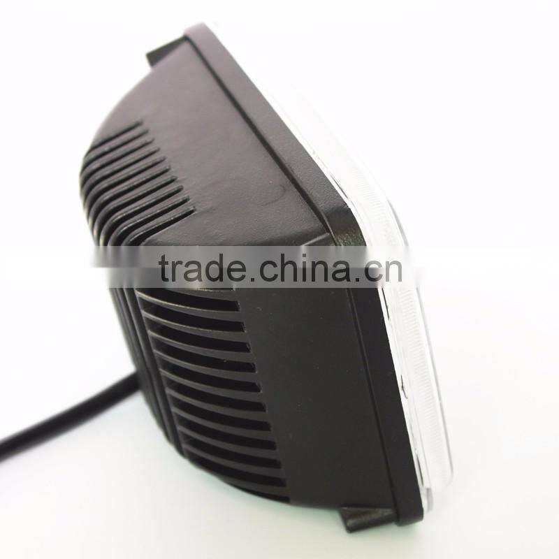 4" X 6" Rectangular Sealed 45W LED Headlight Headlamp Replacement, High/low beam H4 45w Led Work Light