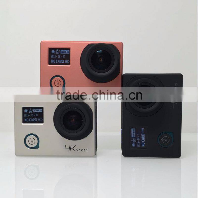 F88 4k sport action camera xdv dual screen 12MP novatek 96660 chip set sport camera ausek 4k