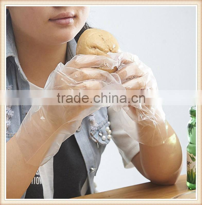 Disposable PE glove, HDPE glove, CPE glove