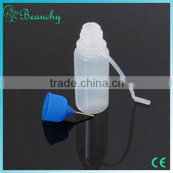 10ml plasric pe bottle needle tip bottles with needle cap for liquid thc e cigarette