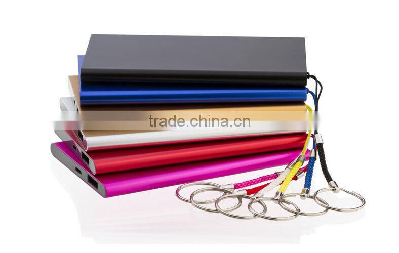 wholesale portable charger super thin slim mobile power bank 4000mah for iphones