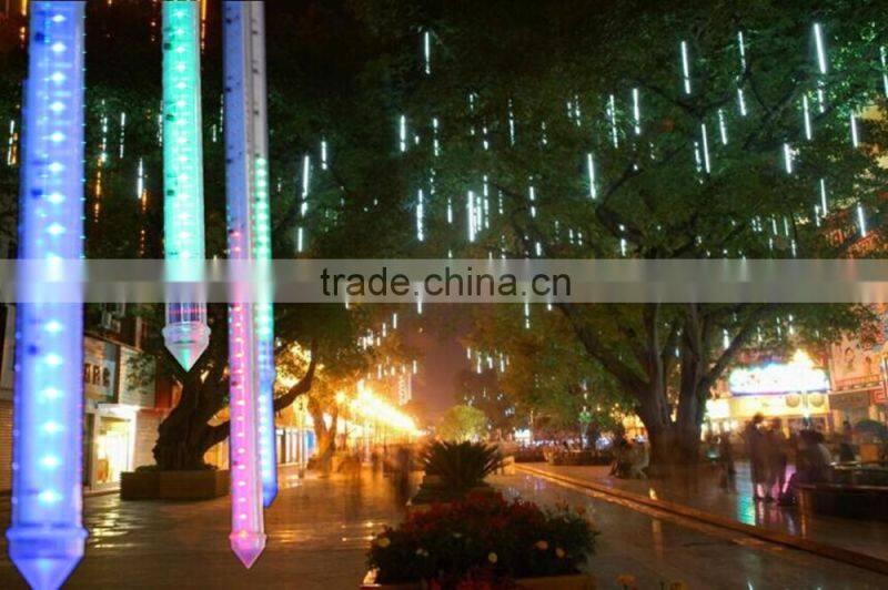 30mm diameter meteor shower light clear tube