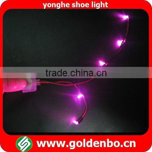 Hot selling LED pink shoe light