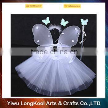 2016 New arrval wholesale girls party fairy butterfly wings costume