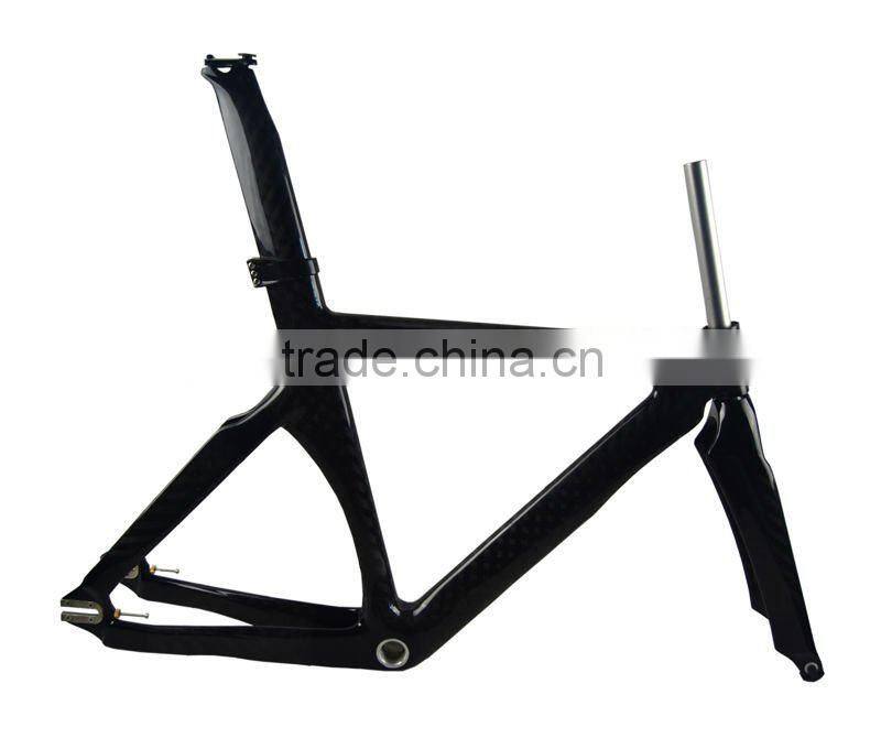 hot selling fixed carbon track frame set