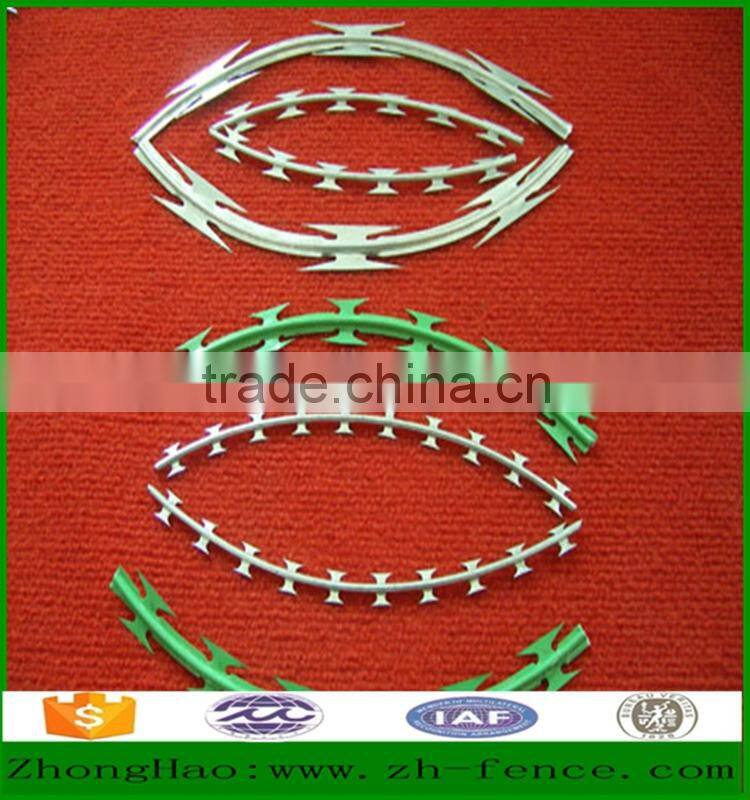 Factory direct sale high security used Prison razor barbed wire Fence